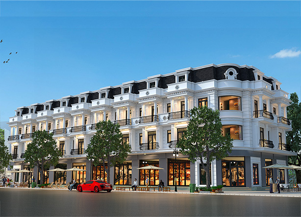 Thiết kế khu dịch vụ shophouse - TT Bút Sơn-Hoằng Hóa-Thanh Hóa SH1606